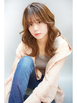 レスピア 銀座中央通り店(Respia) ゆるふわウエーブのセミロング【銀座】30代40代50代/有楽町