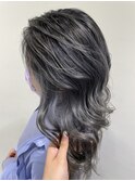 20代30代40代艶感アッシュグレージュ透明感ロング