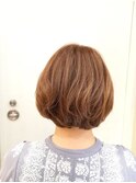 ボブ×オレンジ