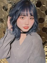 ハンナ 札幌(HANNAH)&nbsp;#ケアブリーチ#髪質改善#インディゴブルー