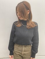 クイーン バイ ノイズ 西院(QUEEN by noism)&nbsp;顔まわりレイヤー レイヤーカット ブリーチなしダブルカラー