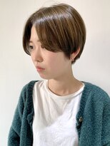 フォーク FOLK&nbsp;【FOLK】透明感クリアベージュ☆似合わせハンサムショート♪