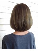 アンニュイカラー×ミディアムボブ/20代30代40代