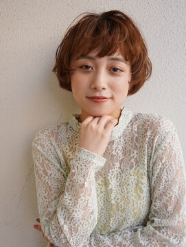 ブゾン(buZon) 【buZonブゾン】　ゆるふわマッシュ×マロンベージュ