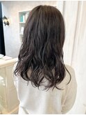 福山人気ダメージレス低温ケアデジタルパーマ韓国風グレージュ春