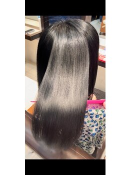 ビビット 東大宮西口店(vivid)の写真/ナチュラルで柔らかなストレート、最新の薬剤で艶髪も手に入ります！