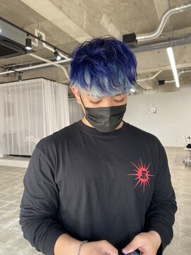 スーパーシーン(SUPER SCENE) 宜野湾#ブリーチカラー#レイヤーカット#インナーカラー#レイヤー