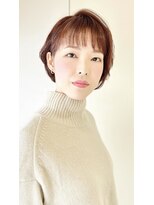 プリーク(preak) マルチショート/30代/パーマ/ブラウンカラー