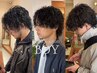 メンズオススメNo1☆メンズカット＋ツイストスパイラル/波巻きパーマ￥13500～