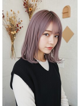 エフェクト 川崎(effect) 薄めバングうるツヤセミディ20代30代40代