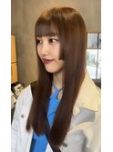 姫カット×マロンブラウン【GOOD NEIGHBORS綾瀬】