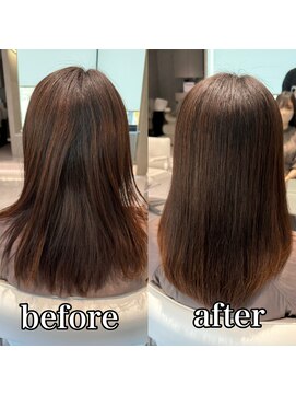 ルミス 銀座(Lumis) ストレートスタイル/艶髪/髪質改善/縮毛矯正/銀座/東銀座