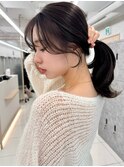 韓国ヘア/レイヤーカット/ワンカール/小顔カット/イメチェン