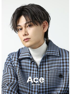 エース 名駅店(Ace) 波巻きスパイラルパーマメンズマッシュツイストスパイラルパーマ