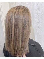 テーラヘアー 妙典店(TELAHAIR)&nbsp;陰影のある透明感溢れるバレイヤージュ♪【妙典】