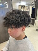 波巻きスパイラルパーマ