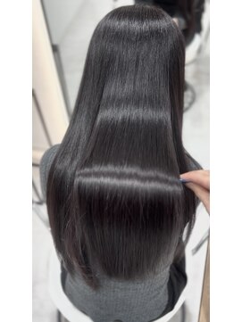 ジーナ 博多筑紫口(Zina) 【輝士】艶髪グレージュカラー×髪質改善トリートメント