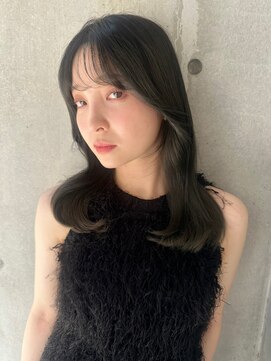 ヘアーアンドファッションシオミエイチ (hair＆fashion shiomi H) 韓国風レイヤー