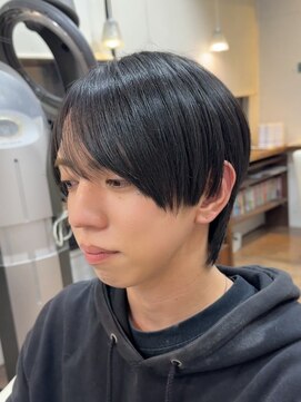 スタジオフォーエイチ(STUDIO 4H) シースルーラウンドマッシュ/山田涼介/マッシュウルフ/メンズ