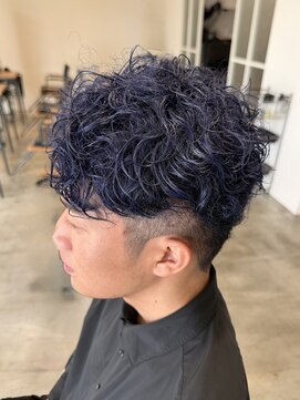 グランデュールオム(GRANDEUR HOMME) メンズブリーチ ブルーブラック