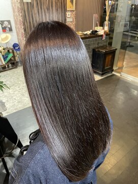 ヘアリゾート マンゴスティン(hair resort Mangosteen) メンテナンスカット+カラー◎