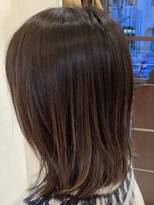 ヘアーイズム(HAIR ISM) くびれボブ&アッシュブラウン×ハイライト♪