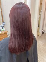 アジールヘア 北千住駅西口店(agir hair)&nbsp;暖色ピンクカラー北千住