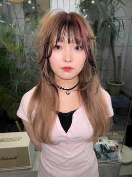 ネンドヘアー(nendo_hair) デザインカラー/顔まわりレイヤー