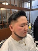 波巻きツイストスパイラルリバースセンターパートニュアンスパY