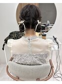 ゆるふわツインお団子