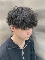 アクション セカンド 心斎橋(ACTION second)&nbsp;マッシュ　スパイラルパーマ　波巻きパーマ