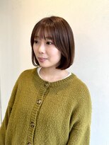 イタクラ 赤道店 (ITAKURA)&nbsp;ボブヘア/ナチュラルブラウン/切りっぱなしボブ