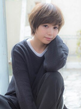 オーブ ヘアー アクネ 長岡京店(AUBE HAIR acne) ふんわりナチュラルショートボブ