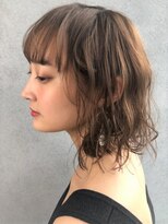 ヘアサロンエム 大宮東口(HAIR SALON M) *シナモンカラー『セミウェットシースルーバング』*