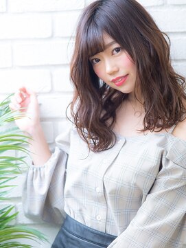 オーブ ヘアー ビーヴ 調布店(AUBE HAIR beve) 色気漂うニュアンスパーマ