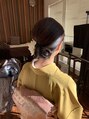 花やの前の美容室 国母店 着付けもやっております!結婚式、お呼ばれなどお任せください☆
