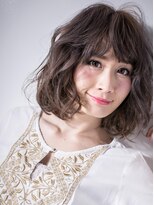 カバーヘア ブリス 大宮西口(COVER HAIR bliss)&nbsp;*bliss大宮*個性的インナーカラー＆ダブルバングの大人ボブt