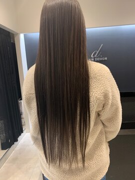 ディーヘアーデザイン(d.HAIR DESIGN) ブルーアッシュ☆くすみカラー