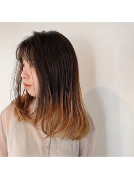 アトリエ オーツー(atelier O+O) デザインカラーと相性がいい、愛されセミロング