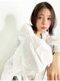 レイヤーボブ・外ハネ・シースルーバング