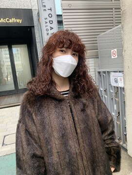 ラレイ(Lalei) ＊ミディアム プードルパーマ スパイラルパーマ 表参道