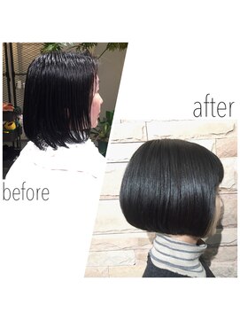 マイヘアイズグッド(My Hair is Good) 大人ワンレンボブ［今泉］［ショート］［ボブ］