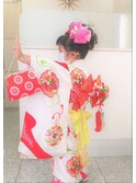 七五三ヘアセット・着付け 3