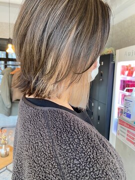 リンダテーラ(Linda tela) 【札幌　デザインカラー/イヤリングカラー/ホワイトベージュ】