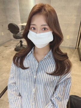 アンダーバーホワイト 静岡店(_WHITE) 韓国風スタイル×ロング