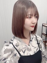 ネオリーブ クーロ(Neolive curro)&nbsp;小顔ボブ×美髪[ぱつっとボブ/縮毛矯正/横浜韓国]