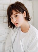 耳掛けスッキリ！外はねミニボブ
