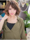 韓国風大人ハイライトゆるふわ前下がりボブc5北浦和20代30代40代
