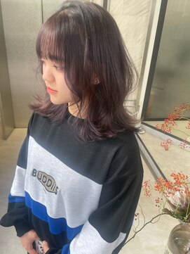 リリー(Lilley) 天神韓国ヘア×ラベンダーグレー