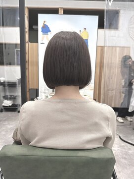 トリニティ 本厚木(trinity) 大人可愛いボブ/小顔フェミニンボブ/ラベンダーグレージュ